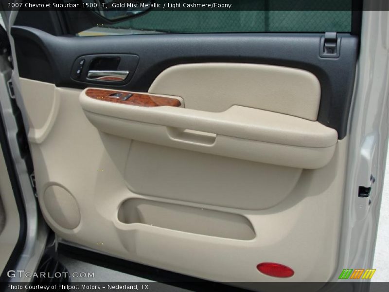 Gold Mist Metallic / Light Cashmere/Ebony 2007 Chevrolet Suburban 1500 LT