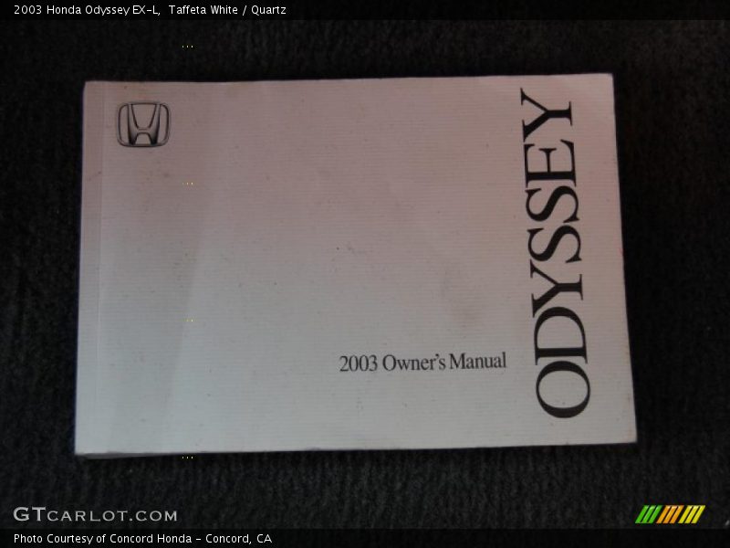 Taffeta White / Quartz 2003 Honda Odyssey EX-L