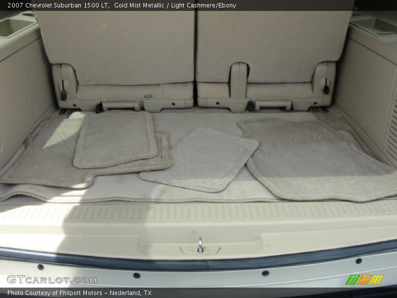 Gold Mist Metallic / Light Cashmere/Ebony 2007 Chevrolet Suburban 1500 LT