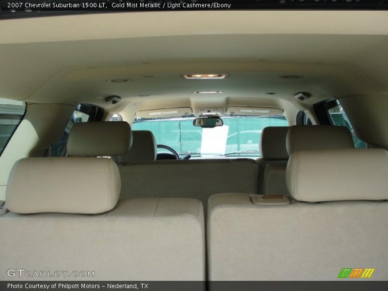 Gold Mist Metallic / Light Cashmere/Ebony 2007 Chevrolet Suburban 1500 LT