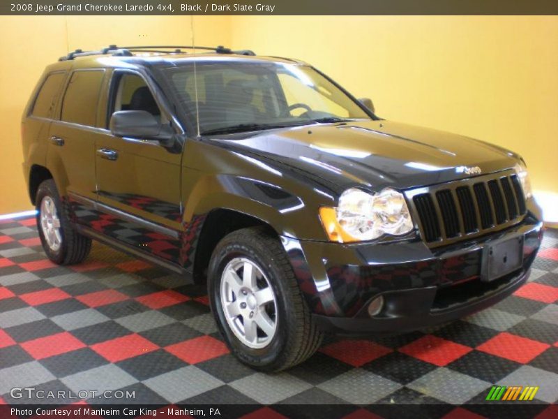 Black / Dark Slate Gray 2008 Jeep Grand Cherokee Laredo 4x4