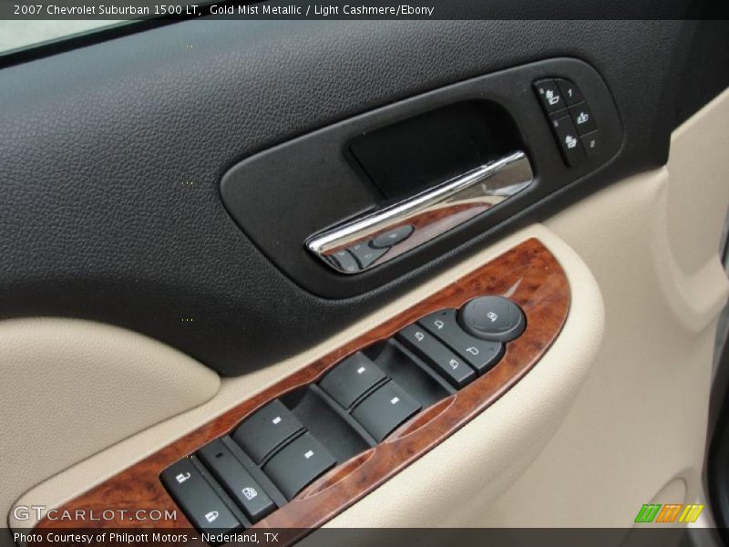 Gold Mist Metallic / Light Cashmere/Ebony 2007 Chevrolet Suburban 1500 LT