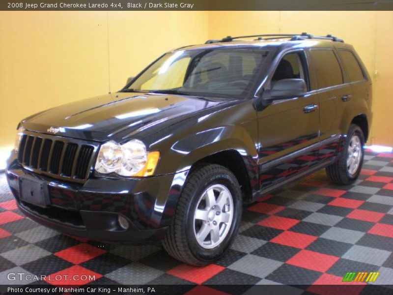 Black / Dark Slate Gray 2008 Jeep Grand Cherokee Laredo 4x4