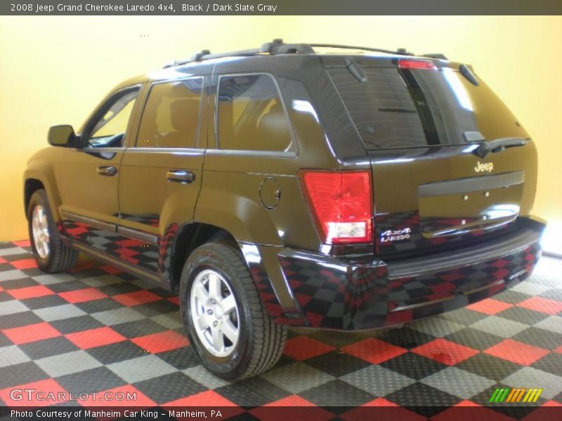 Black / Dark Slate Gray 2008 Jeep Grand Cherokee Laredo 4x4