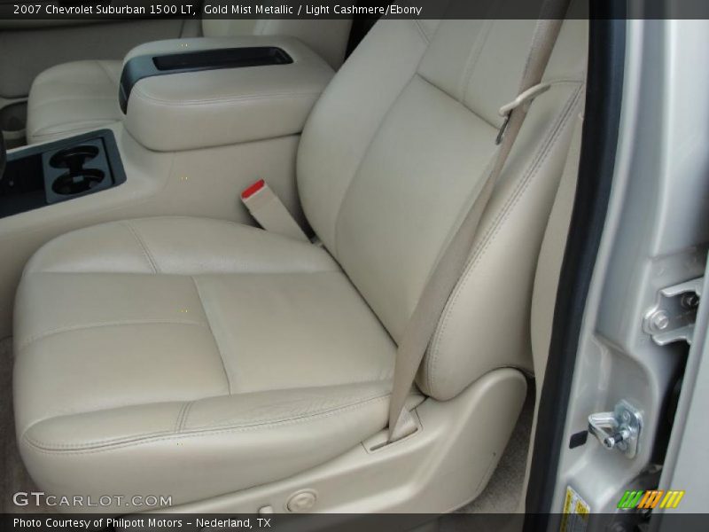 Gold Mist Metallic / Light Cashmere/Ebony 2007 Chevrolet Suburban 1500 LT