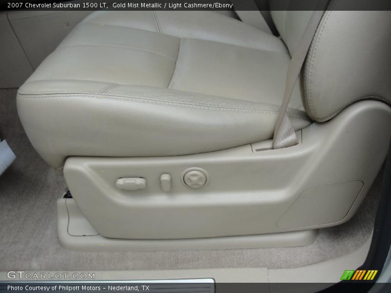 Gold Mist Metallic / Light Cashmere/Ebony 2007 Chevrolet Suburban 1500 LT