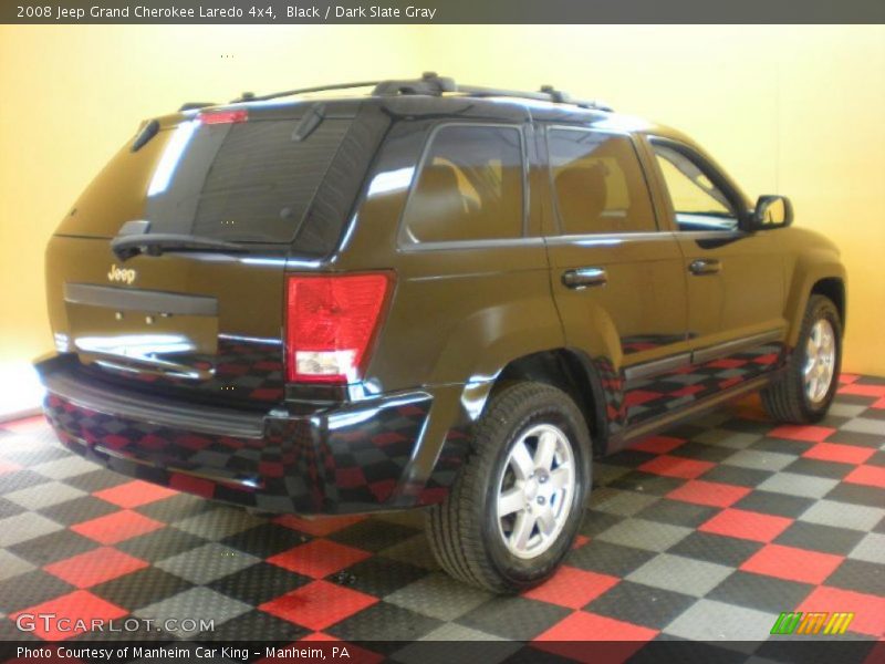 Black / Dark Slate Gray 2008 Jeep Grand Cherokee Laredo 4x4