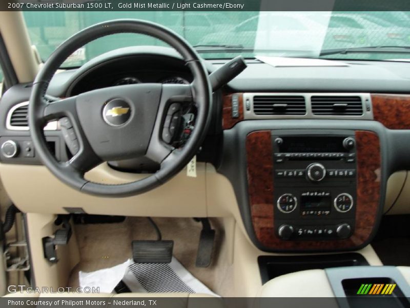 Gold Mist Metallic / Light Cashmere/Ebony 2007 Chevrolet Suburban 1500 LT