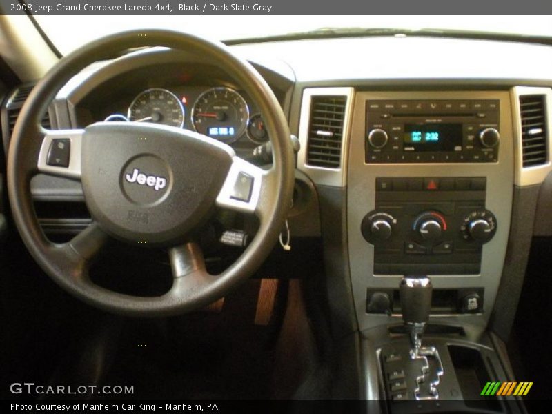 Black / Dark Slate Gray 2008 Jeep Grand Cherokee Laredo 4x4