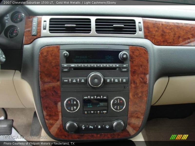 Gold Mist Metallic / Light Cashmere/Ebony 2007 Chevrolet Suburban 1500 LT