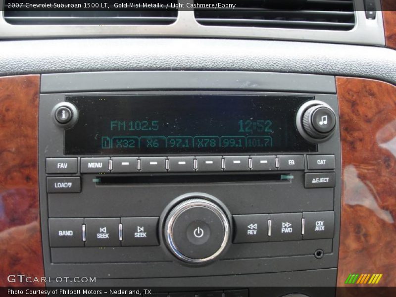 Gold Mist Metallic / Light Cashmere/Ebony 2007 Chevrolet Suburban 1500 LT