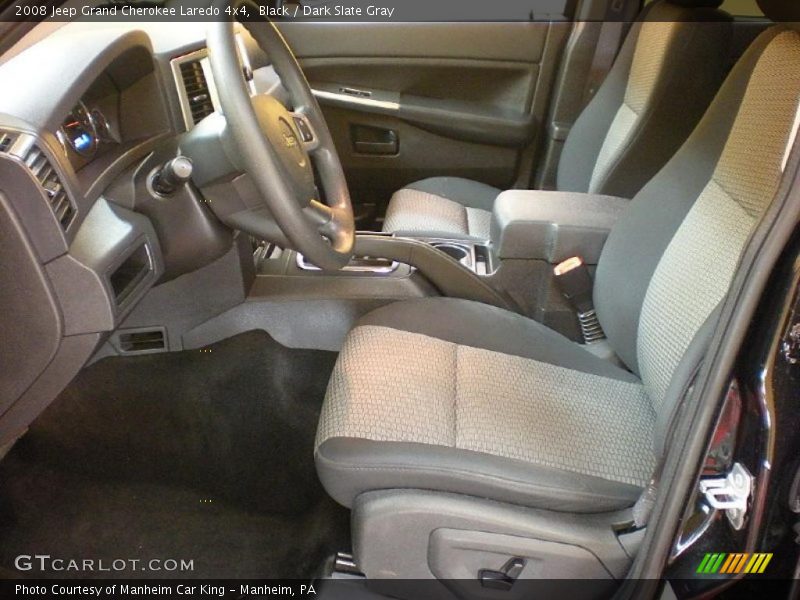 Black / Dark Slate Gray 2008 Jeep Grand Cherokee Laredo 4x4