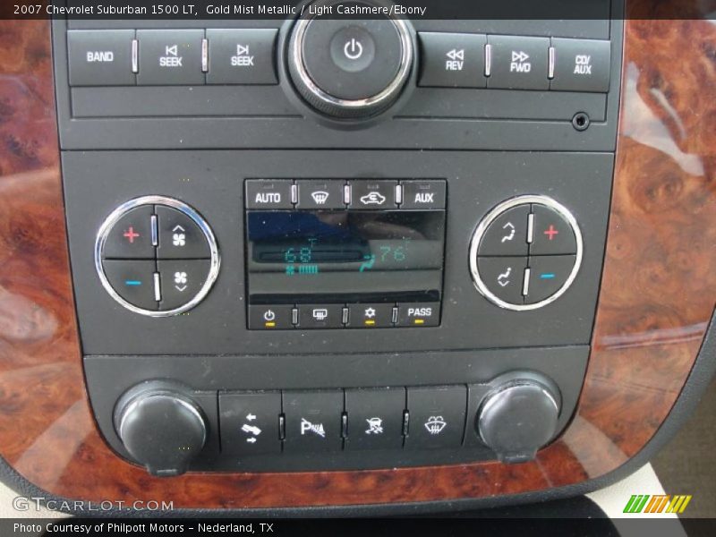 Gold Mist Metallic / Light Cashmere/Ebony 2007 Chevrolet Suburban 1500 LT