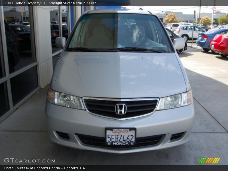 Starlight Silver Metallic / Fern 2003 Honda Odyssey EX