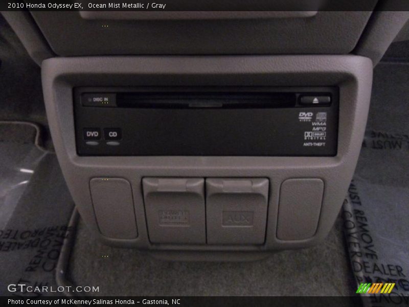 Ocean Mist Metallic / Gray 2010 Honda Odyssey EX