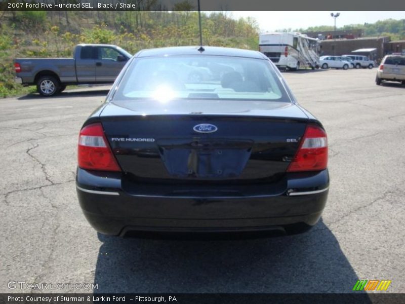 Black / Shale 2007 Ford Five Hundred SEL