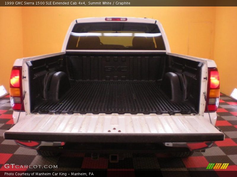 Summit White / Graphite 1999 GMC Sierra 1500 SLE Extended Cab 4x4