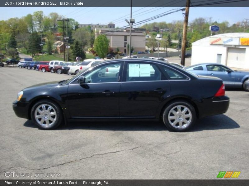 Black / Shale 2007 Ford Five Hundred SEL