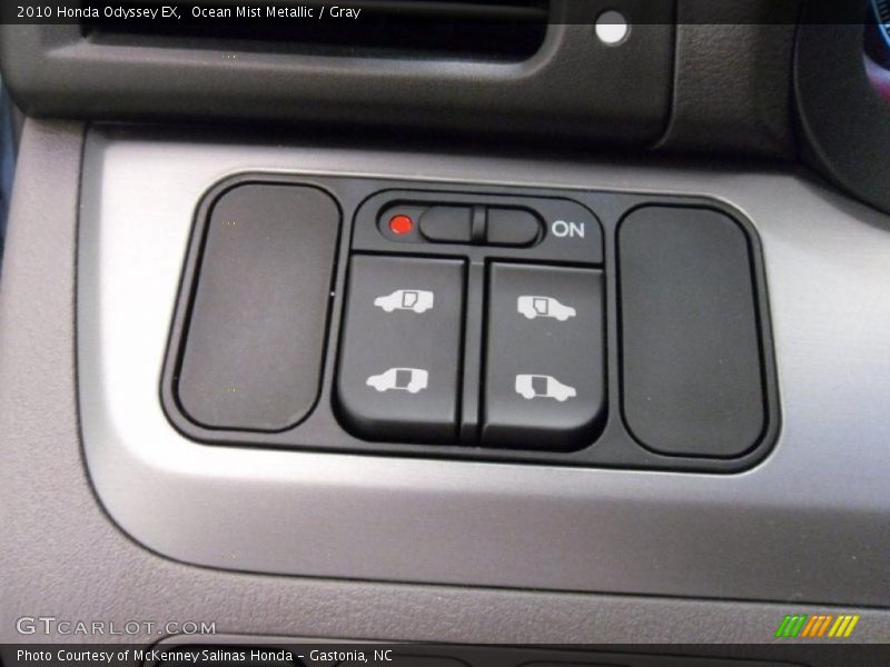 Ocean Mist Metallic / Gray 2010 Honda Odyssey EX