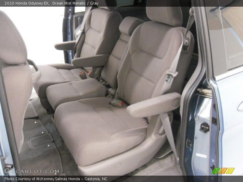 Ocean Mist Metallic / Gray 2010 Honda Odyssey EX