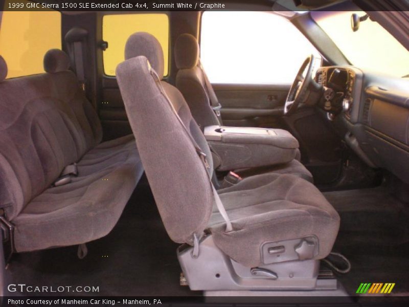 Summit White / Graphite 1999 GMC Sierra 1500 SLE Extended Cab 4x4