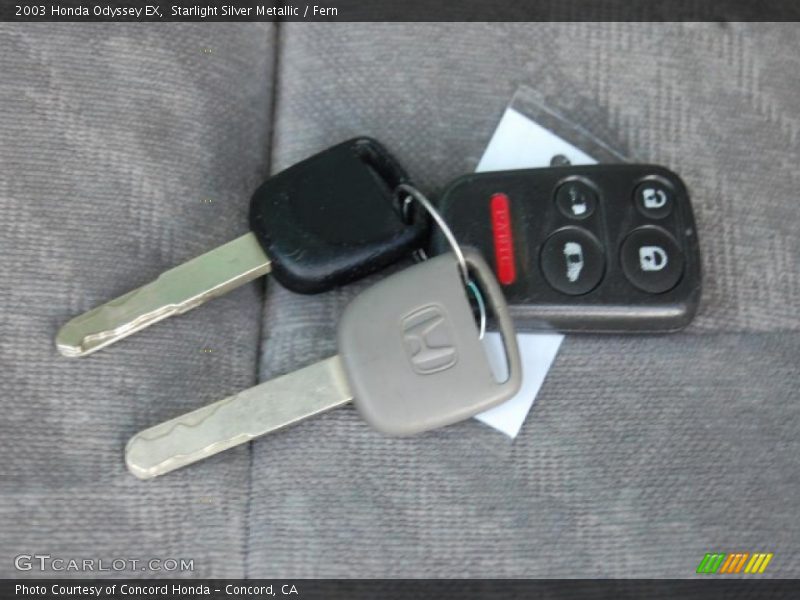 Starlight Silver Metallic / Fern 2003 Honda Odyssey EX