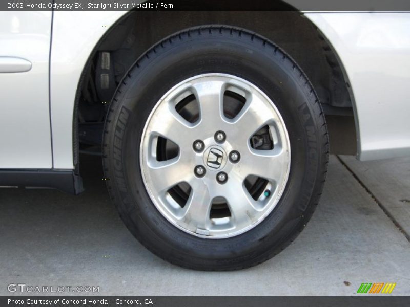 Starlight Silver Metallic / Fern 2003 Honda Odyssey EX