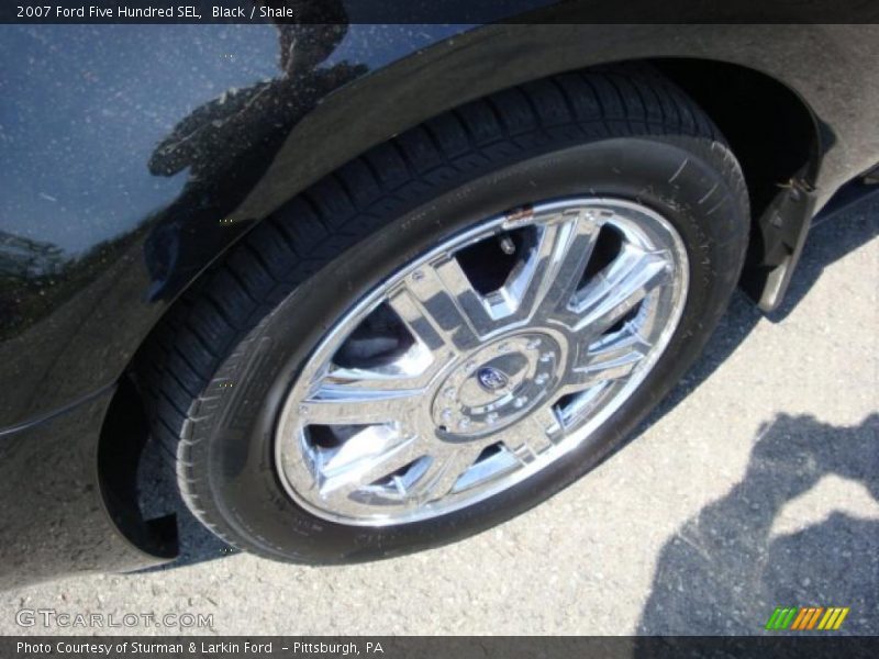 Black / Shale 2007 Ford Five Hundred SEL
