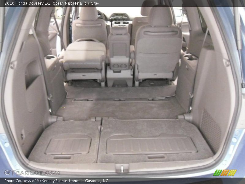 Ocean Mist Metallic / Gray 2010 Honda Odyssey EX