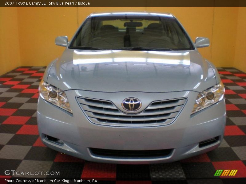 Sky Blue Pearl / Bisque 2007 Toyota Camry LE
