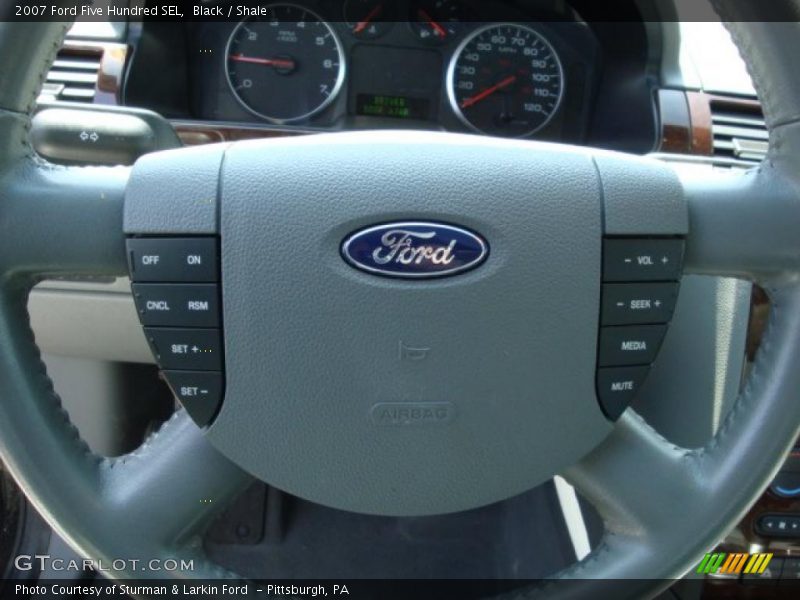 Black / Shale 2007 Ford Five Hundred SEL