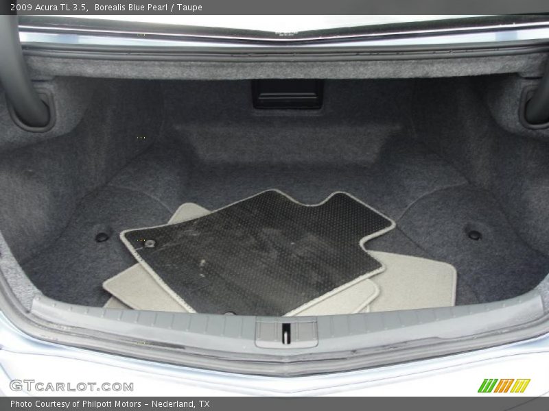 Borealis Blue Pearl / Taupe 2009 Acura TL 3.5