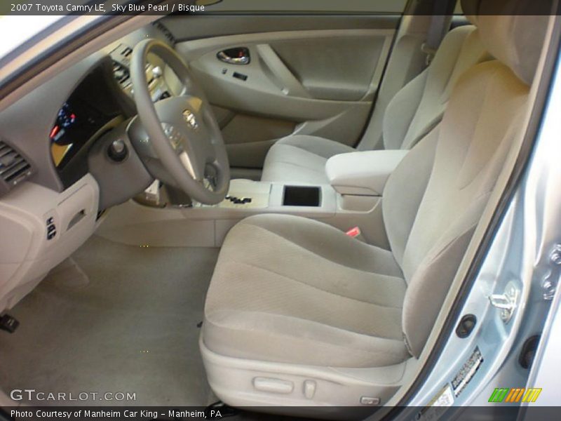 Sky Blue Pearl / Bisque 2007 Toyota Camry LE
