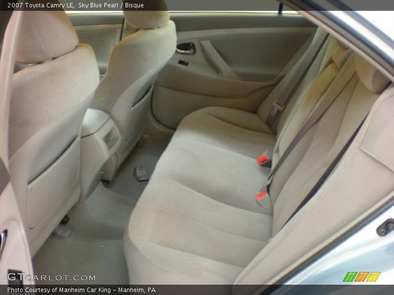 Sky Blue Pearl / Bisque 2007 Toyota Camry LE