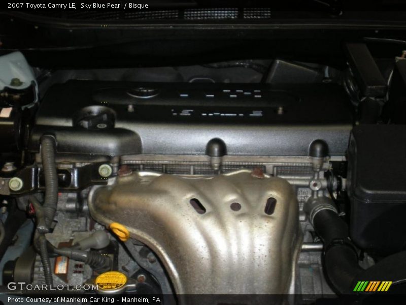 Sky Blue Pearl / Bisque 2007 Toyota Camry LE