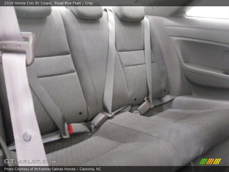 Royal Blue Pearl / Gray 2010 Honda Civic EX Coupe