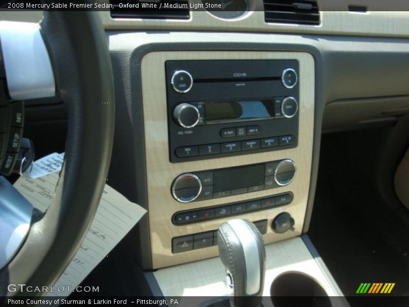 Oxford White / Medium Light Stone 2008 Mercury Sable Premier Sedan