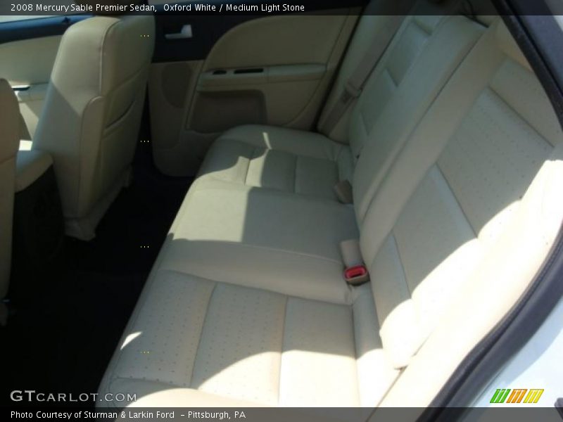 Oxford White / Medium Light Stone 2008 Mercury Sable Premier Sedan