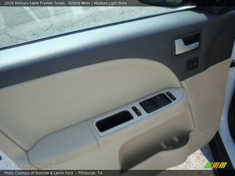 Oxford White / Medium Light Stone 2008 Mercury Sable Premier Sedan