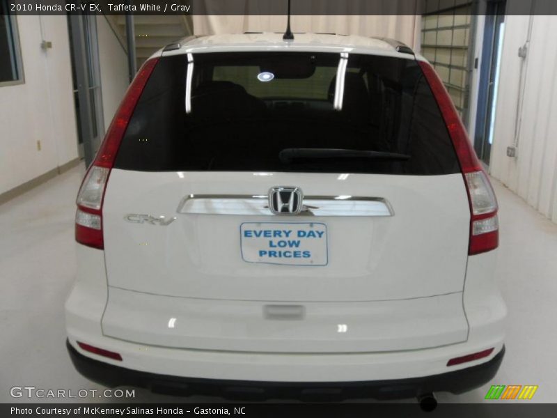 Taffeta White / Gray 2010 Honda CR-V EX