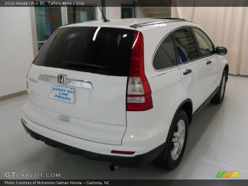 Taffeta White / Gray 2010 Honda CR-V EX