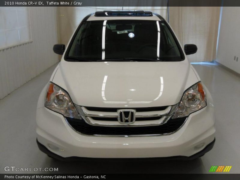 Taffeta White / Gray 2010 Honda CR-V EX