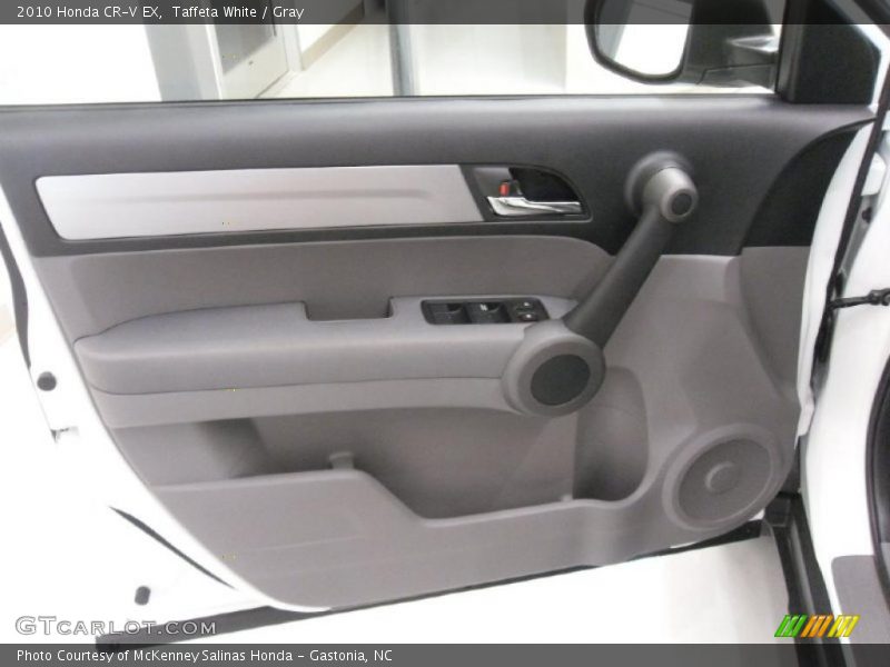 Taffeta White / Gray 2010 Honda CR-V EX