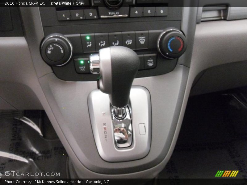 Taffeta White / Gray 2010 Honda CR-V EX