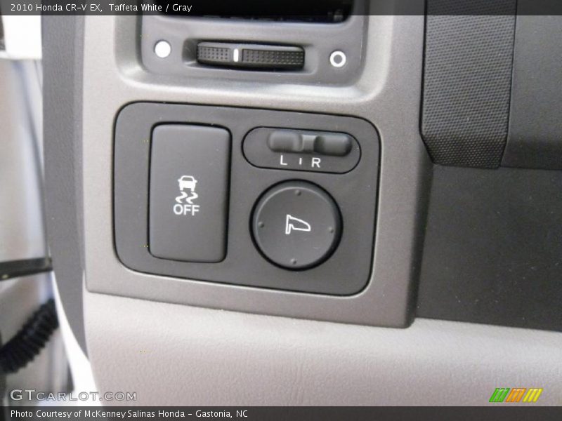 Taffeta White / Gray 2010 Honda CR-V EX