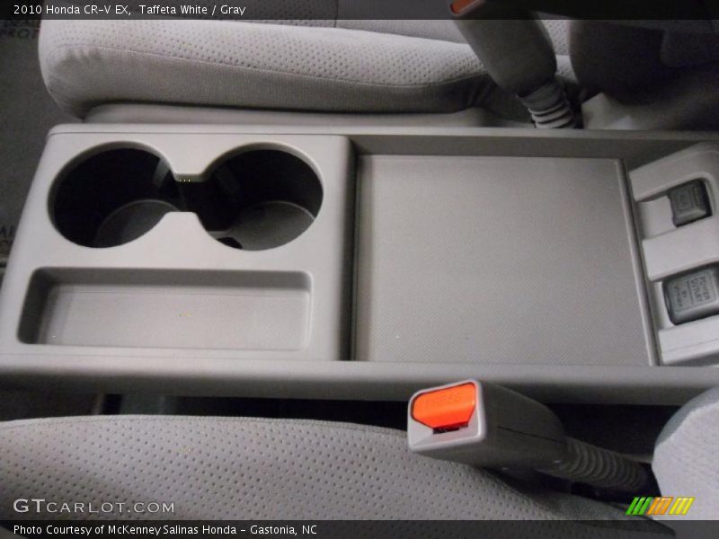 Taffeta White / Gray 2010 Honda CR-V EX