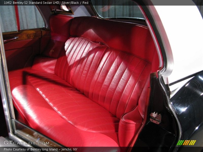 Silver/Black / Red 1962 Bentley S2 Standard Sedan LHD