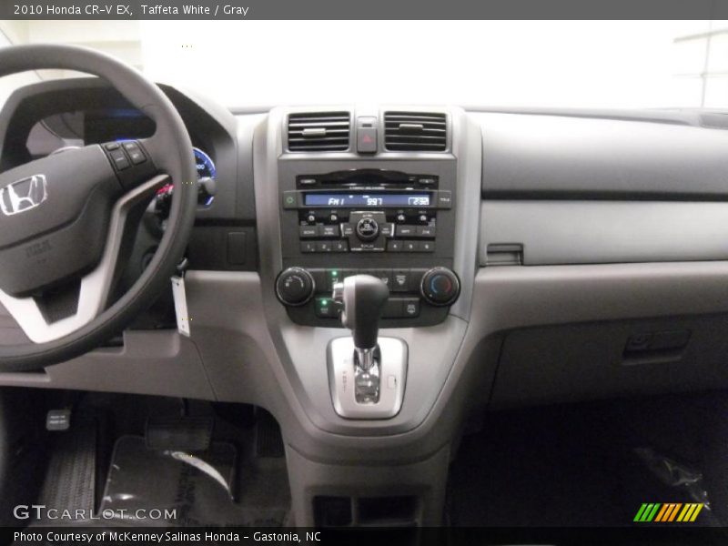 Taffeta White / Gray 2010 Honda CR-V EX