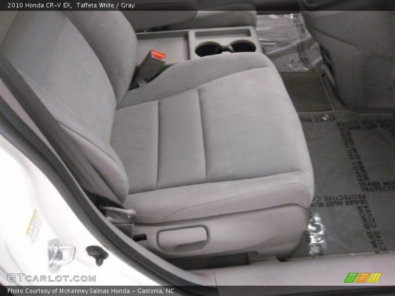 Taffeta White / Gray 2010 Honda CR-V EX