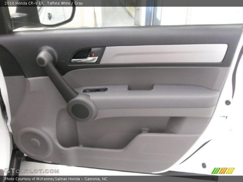 Taffeta White / Gray 2010 Honda CR-V EX
